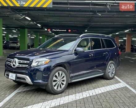 Синий Мерседес ГЛС-Класс, объемом двигателя 3 л и пробегом 86 тыс. км за 44990 $, фото 3 на Automoto.ua