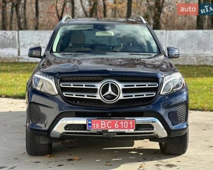 Синий Мерседес ГЛС-Класс, объемом двигателя 3 л и пробегом 147 тыс. км за 28500 $, фото 1 на Automoto.ua