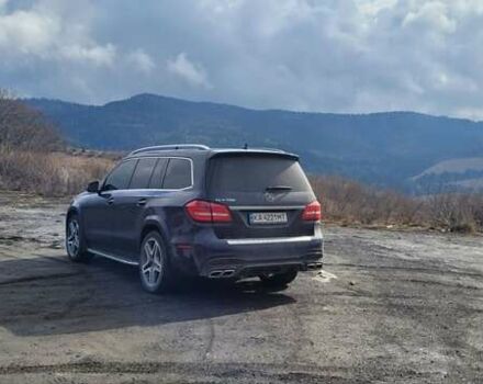 Синій Мерседес ГЛС-Класс, об'ємом двигуна 4.66 л та пробігом 160 тис. км за 47000 $, фото 3 на Automoto.ua