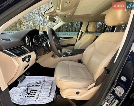 Синий Мерседес ГЛС-Класс, объемом двигателя 3 л и пробегом 147 тыс. км за 28500 $, фото 11 на Automoto.ua