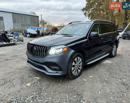 Синий Мерседес ГЛС-Класс, объемом двигателя 3 л и пробегом 52 тыс. км за 24900 $, фото 14 на Automoto.ua