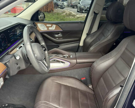 Синий Мерседес ГЛС-Класс, объемом двигателя 3 л и пробегом 130 тыс. км за 77500 $, фото 7 на Automoto.ua