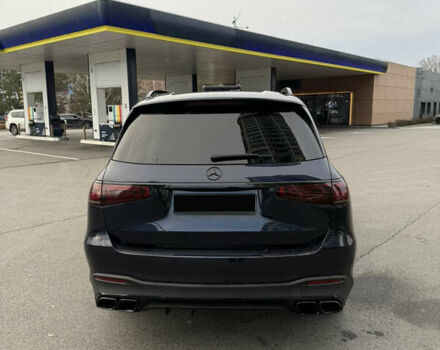 Синий Мерседес ГЛС-Класс, объемом двигателя 3 л и пробегом 130 тыс. км за 77500 $, фото 5 на Automoto.ua