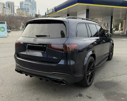 Синий Мерседес ГЛС-Класс, объемом двигателя 3 л и пробегом 130 тыс. км за 77500 $, фото 4 на Automoto.ua