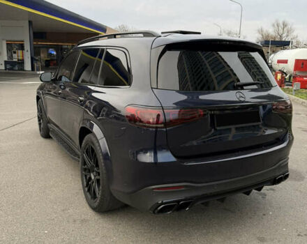 Синий Мерседес ГЛС-Класс, объемом двигателя 3 л и пробегом 130 тыс. км за 77500 $, фото 6 на Automoto.ua