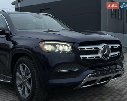 Синій Мерседес ГЛС-Класс, об'ємом двигуна 3 л та пробігом 81 тис. км за 59500 $, фото 1 на Automoto.ua