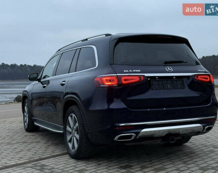 Синій Мерседес ГЛС-Класс, об'ємом двигуна 3 л та пробігом 81 тис. км за 59500 $, фото 3 на Automoto.ua