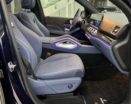 Синий Мерседес ГЛС-Класс, объемом двигателя 3 л и пробегом 66 тыс. км за 75000 $, фото 79 на Automoto.ua