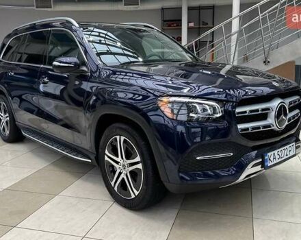 Синий Мерседес ГЛС-Класс, объемом двигателя 3 л и пробегом 66 тыс. км за 75000 $, фото 3 на Automoto.ua