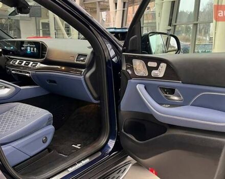 Синий Мерседес ГЛС-Класс, объемом двигателя 3 л и пробегом 66 тыс. км за 75000 $, фото 59 на Automoto.ua