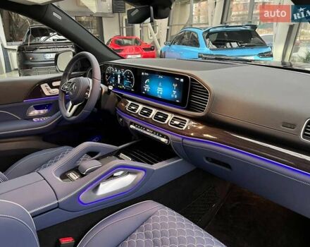 Синий Мерседес ГЛС-Класс, объемом двигателя 3 л и пробегом 66 тыс. км за 75000 $, фото 29 на Automoto.ua