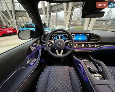 Синий Мерседес ГЛС-Класс, объемом двигателя 3 л и пробегом 66 тыс. км за 75000 $, фото 27 на Automoto.ua