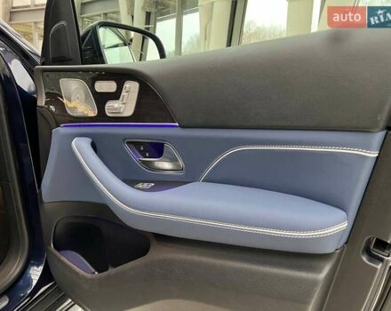 Синий Мерседес ГЛС-Класс, объемом двигателя 3 л и пробегом 66 тыс. км за 75000 $, фото 78 на Automoto.ua