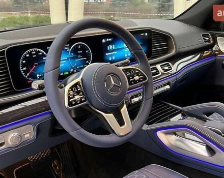 Синий Мерседес ГЛС-Класс, объемом двигателя 3 л и пробегом 66 тыс. км за 75000 $, фото 30 на Automoto.ua