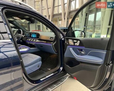 Синий Мерседес ГЛС-Класс, объемом двигателя 3 л и пробегом 66 тыс. км за 75000 $, фото 76 на Automoto.ua