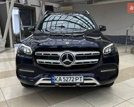 Синий Мерседес ГЛС-Класс, объемом двигателя 3 л и пробегом 66 тыс. км за 75000 $, фото 2 на Automoto.ua