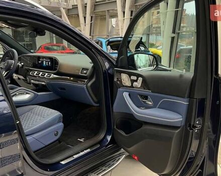 Синий Мерседес ГЛС-Класс, объемом двигателя 3 л и пробегом 66 тыс. км за 75000 $, фото 58 на Automoto.ua