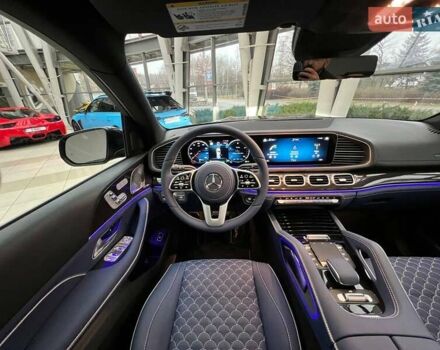 Синий Мерседес ГЛС-Класс, объемом двигателя 3 л и пробегом 66 тыс. км за 75000 $, фото 28 на Automoto.ua