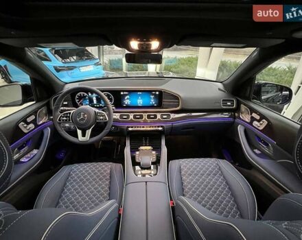 Синий Мерседес ГЛС-Класс, объемом двигателя 3 л и пробегом 66 тыс. км за 75000 $, фото 24 на Automoto.ua