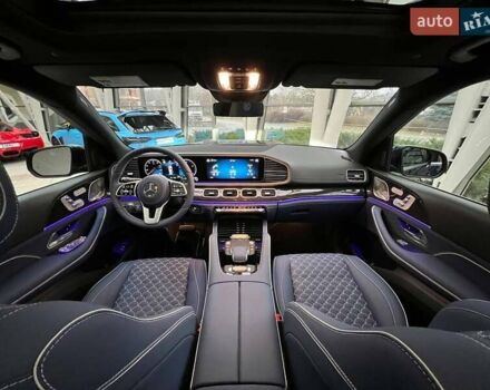 Синий Мерседес ГЛС-Класс, объемом двигателя 3 л и пробегом 66 тыс. км за 75000 $, фото 23 на Automoto.ua