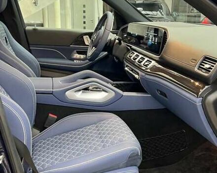 Синий Мерседес ГЛС-Класс, объемом двигателя 3 л и пробегом 66 тыс. км за 75000 $, фото 60 на Automoto.ua