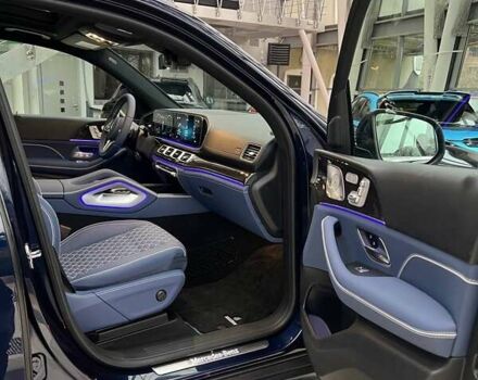 Синий Мерседес ГЛС-Класс, объемом двигателя 3 л и пробегом 66 тыс. км за 75000 $, фото 77 на Automoto.ua