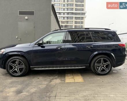 Синий Мерседес ГЛС-Класс, объемом двигателя 3 л и пробегом 60 тыс. км за 77333 $, фото 74 на Automoto.ua