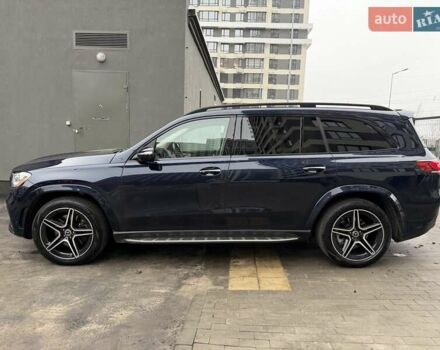 Синий Мерседес ГЛС-Класс, объемом двигателя 3 л и пробегом 60 тыс. км за 77333 $, фото 75 на Automoto.ua