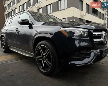 Синий Мерседес ГЛС-Класс, объемом двигателя 3 л и пробегом 60 тыс. км за 77333 $, фото 78 на Automoto.ua