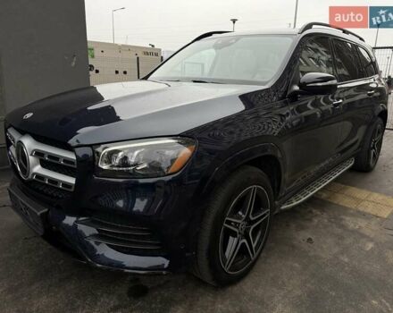 Синий Мерседес ГЛС-Класс, объемом двигателя 3 л и пробегом 60 тыс. км за 77333 $, фото 86 на Automoto.ua