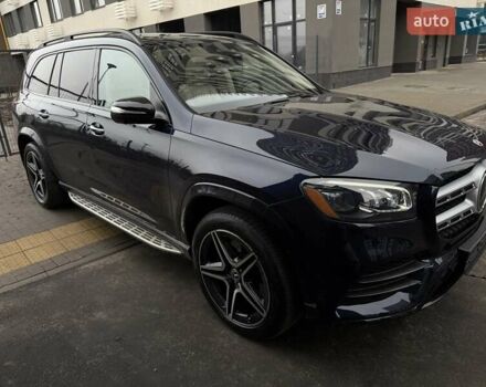 Синий Мерседес ГЛС-Класс, объемом двигателя 3 л и пробегом 60 тыс. км за 77333 $, фото 76 на Automoto.ua