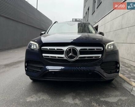 Синій Мерседес ГЛС-Класс, об'ємом двигуна 3 л та пробігом 60 тис. км за 81000 $, фото 4 на Automoto.ua