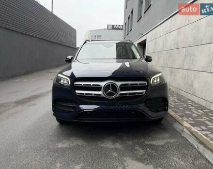 Синій Мерседес ГЛС-Класс, об'ємом двигуна 3 л та пробігом 60 тис. км за 81000 $, фото 1 на Automoto.ua