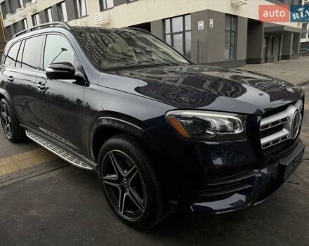 Синий Мерседес ГЛС-Класс, объемом двигателя 3 л и пробегом 60 тыс. км за 77333 $, фото 77 на Automoto.ua