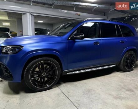 Синий Мерседес ГЛС-Класс, объемом двигателя 2.99 л и пробегом 50 тыс. км за 127500 $, фото 18 на Automoto.ua