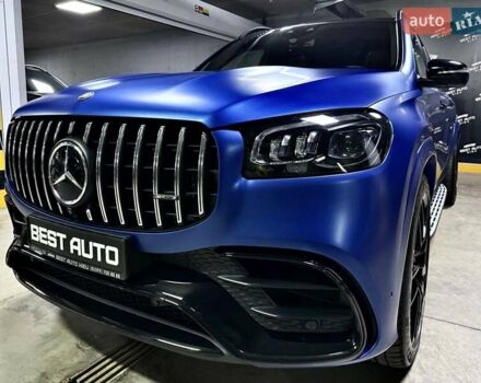 Синий Мерседес ГЛС-Класс, объемом двигателя 2.99 л и пробегом 50 тыс. км за 127500 $, фото 21 на Automoto.ua