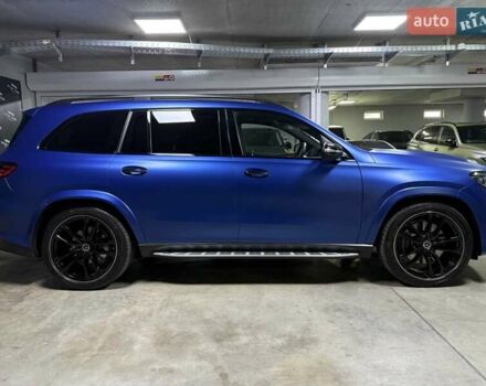 Синий Мерседес ГЛС-Класс, объемом двигателя 2.99 л и пробегом 50 тыс. км за 127500 $, фото 7 на Automoto.ua