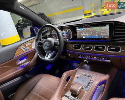 Синий Мерседес ГЛС-Класс, объемом двигателя 2.99 л и пробегом 50 тыс. км за 127500 $, фото 101 на Automoto.ua