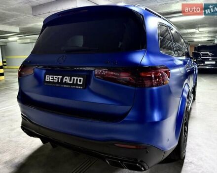 Синий Мерседес ГЛС-Класс, объемом двигателя 2.99 л и пробегом 50 тыс. км за 127500 $, фото 11 на Automoto.ua