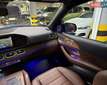 Синий Мерседес ГЛС-Класс, объемом двигателя 2.99 л и пробегом 50 тыс. км за 127500 $, фото 85 на Automoto.ua