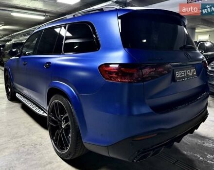 Синий Мерседес ГЛС-Класс, объемом двигателя 2.99 л и пробегом 50 тыс. км за 127500 $, фото 14 на Automoto.ua
