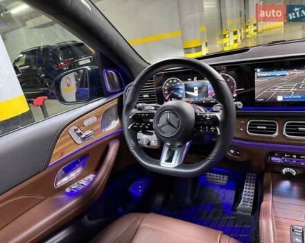 Синий Мерседес ГЛС-Класс, объемом двигателя 2.99 л и пробегом 50 тыс. км за 127500 $, фото 100 на Automoto.ua