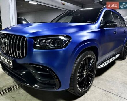 Синий Мерседес ГЛС-Класс, объемом двигателя 2.99 л и пробегом 50 тыс. км за 127500 $, фото 20 на Automoto.ua