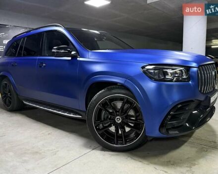 Синий Мерседес ГЛС-Класс, объемом двигателя 2.99 л и пробегом 50 тыс. км за 127500 $, фото 120 на Automoto.ua