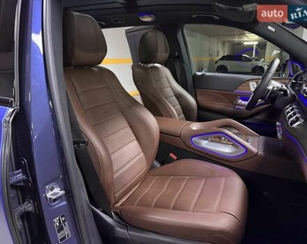 Синий Мерседес ГЛС-Класс, объемом двигателя 2.99 л и пробегом 50 тыс. км за 127500 $, фото 106 на Automoto.ua