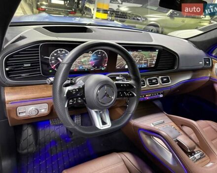 Синий Мерседес ГЛС-Класс, объемом двигателя 2.99 л и пробегом 50 тыс. км за 127500 $, фото 49 на Automoto.ua