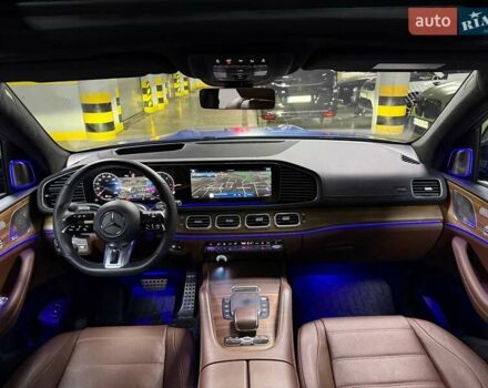 Синий Мерседес ГЛС-Класс, объемом двигателя 2.99 л и пробегом 50 тыс. км за 127500 $, фото 62 на Automoto.ua