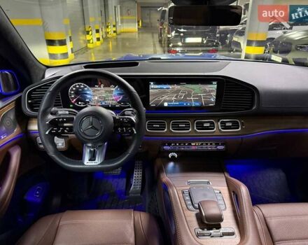 Синий Мерседес ГЛС-Класс, объемом двигателя 2.99 л и пробегом 50 тыс. км за 127500 $, фото 61 на Automoto.ua