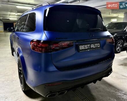 Синий Мерседес ГЛС-Класс, объемом двигателя 2.99 л и пробегом 50 тыс. км за 127500 $, фото 13 на Automoto.ua