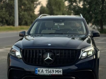 Синий Мерседес ГЛС-Класс, объемом двигателя 3 л и пробегом 156 тыс. км за 27000 $, фото 1 на Automoto.ua